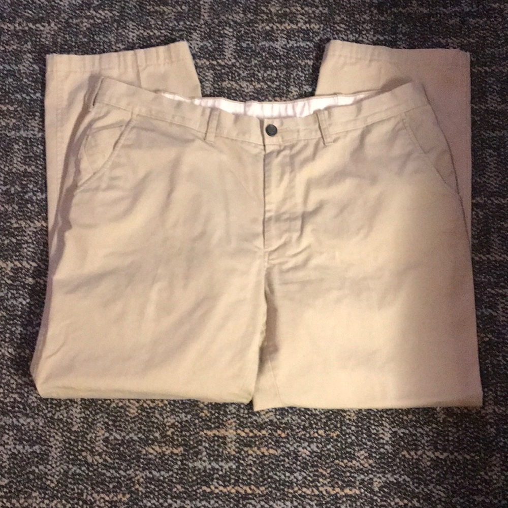 Men’s Life Made Simple Khaki Pants - Size 42x32